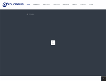 Tablet Screenshot of educandus.com.br